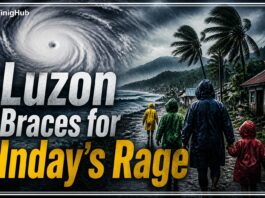Approaching Super Typhoon Inday and Disaster Preparedness